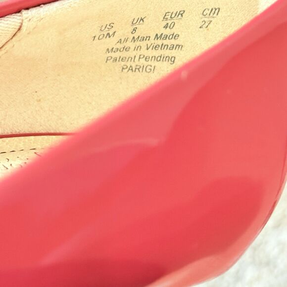 LifeStride Women's Parigi Red Fire Dress Pump Cushioned Flex Sole Shoes 10M NIB - Picture 11 of 13